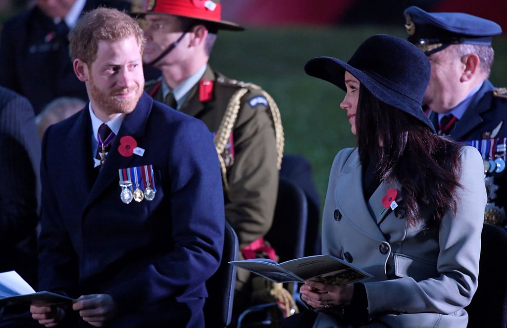 Prince Harry and Meghan Markle at Anzac Day