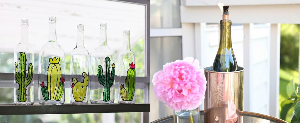 Old Wine Bottle Decorating Ideas