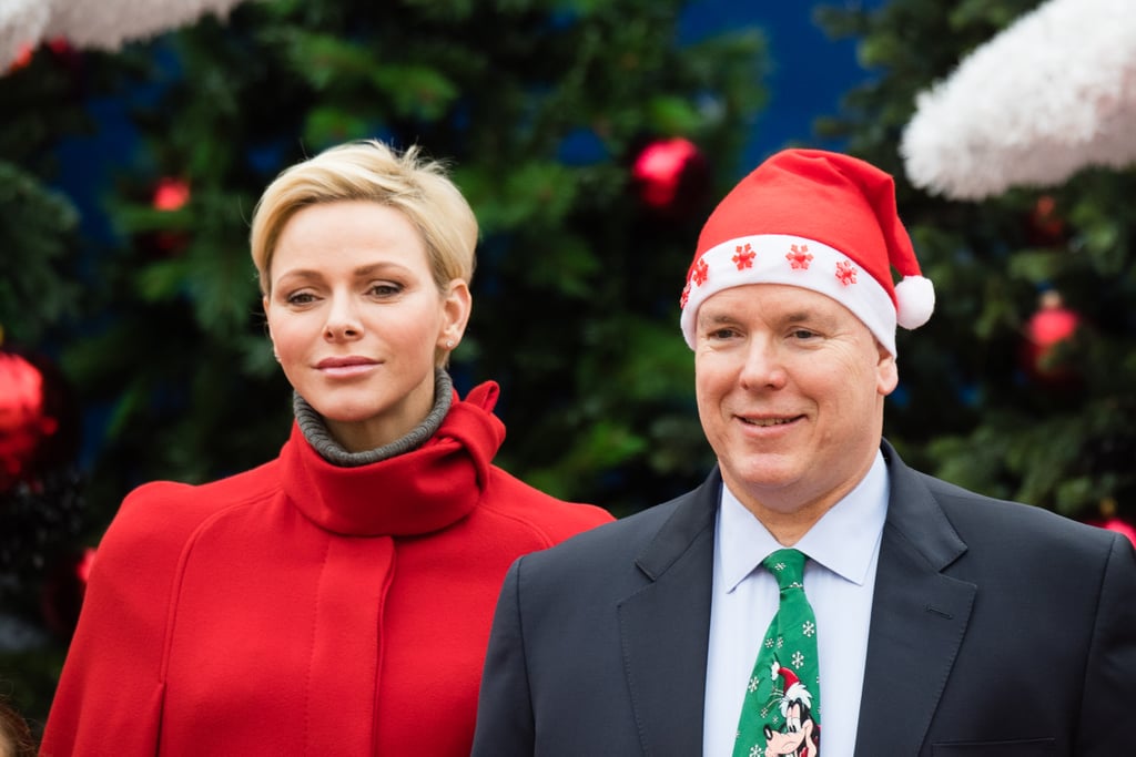 Princess Charlene's Red Cape