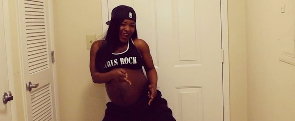 Mom Dancing to "Swalla" at 9 Months Pregnant