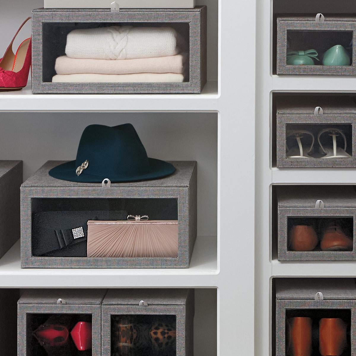 Grey Linen Closet Starter Kit A Round of Applause For The