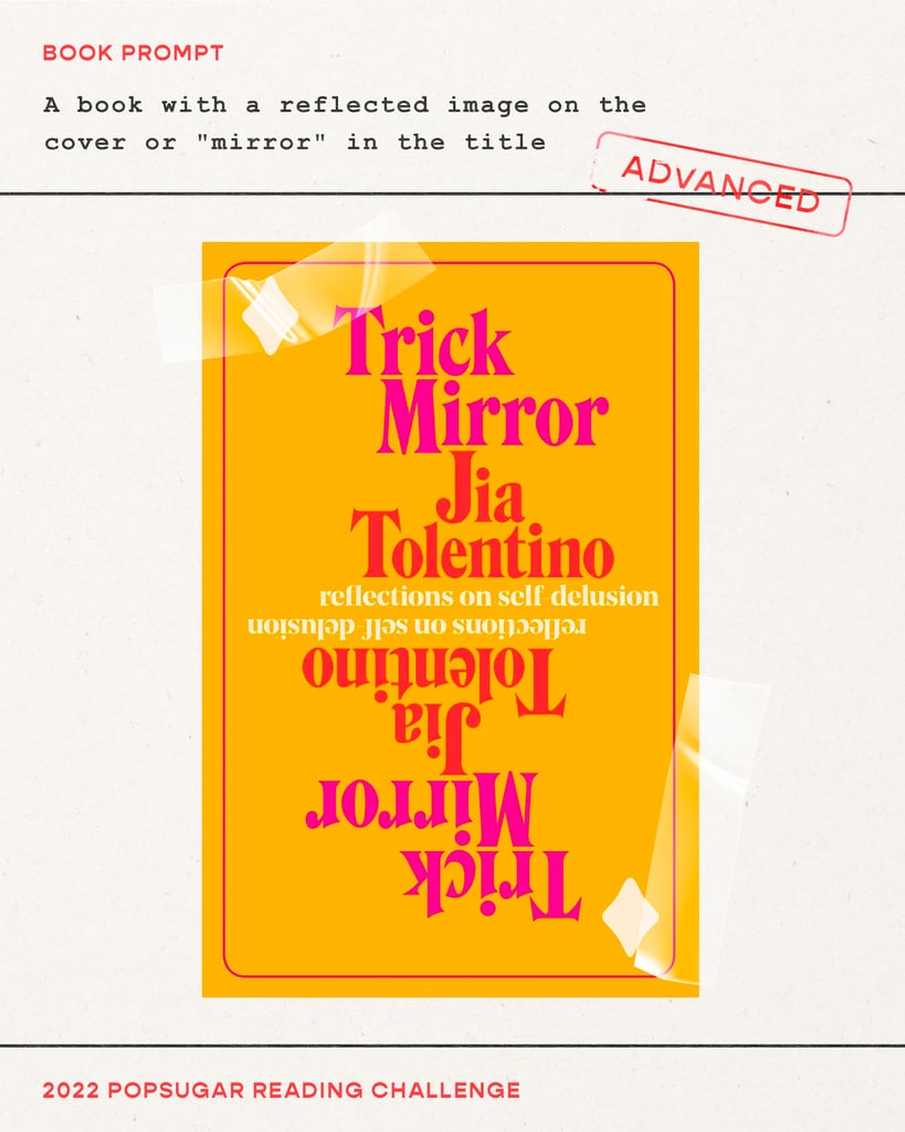 A book with a reflected image on the cover or "mirror" in the title