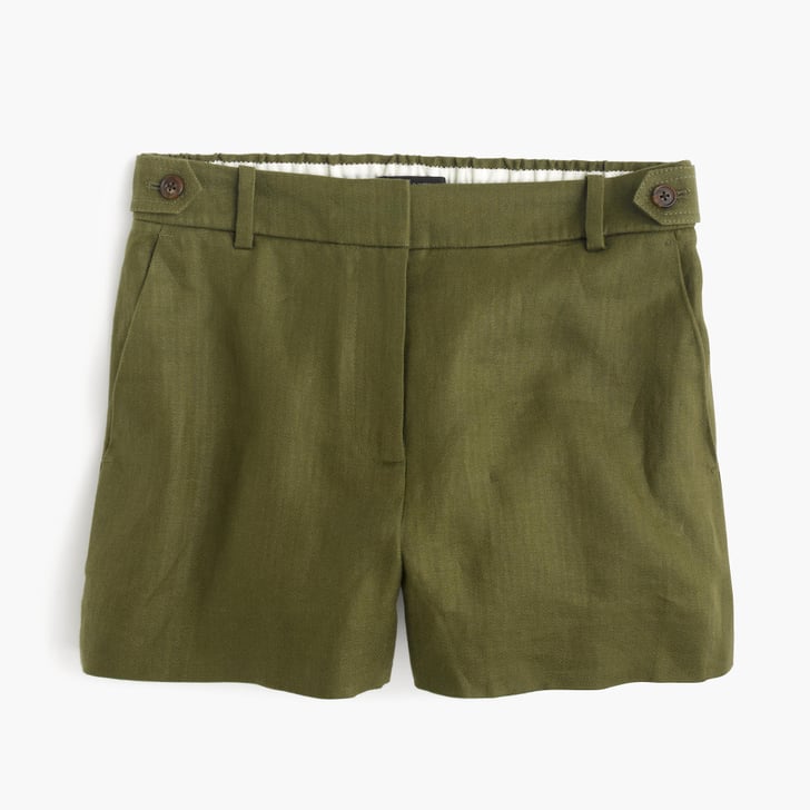 J.Crew Garden Short in Linen ($60) | Shorts That Aren't Cutoffs ...