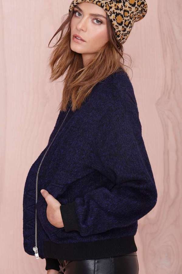 Nasty Gal Stealth Bomber Jacket