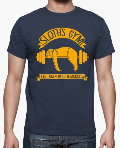 Sloth workout shirt clearance