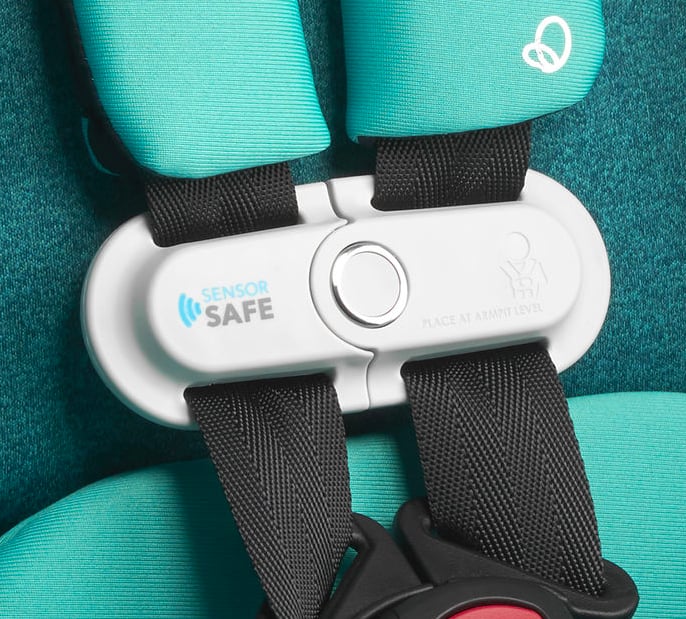 The SensorSafe technology connects to an app and sends alerts right