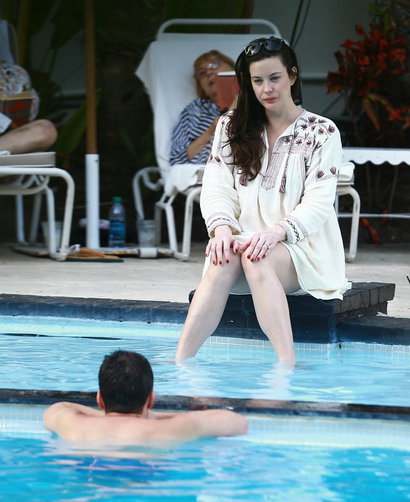 Liv Tyler Celebrating Easter Sunday in Miami Pictures