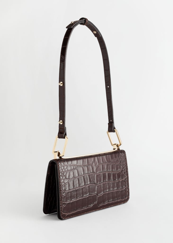 & Other Stories Duo Buckle Croc Baguette