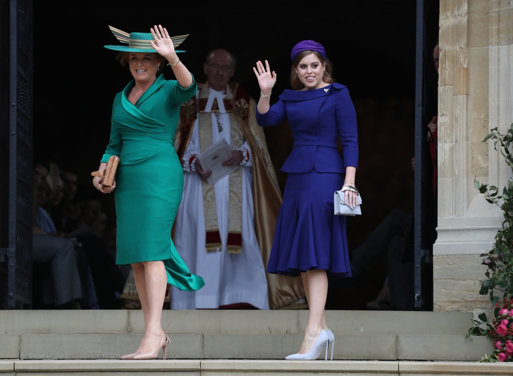 Princess Beatrice Bridesmaid Dress at Eugenie's Wedding 2018