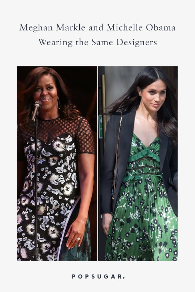 Meghan Markle and Michelle Obama Wearing the Same Designers