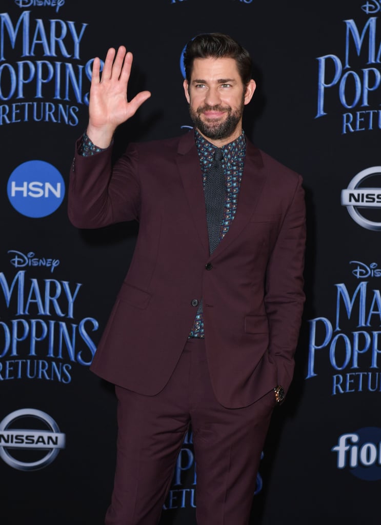 Emily Blunt and John Krasinski Mary Poppins Premiere Photos