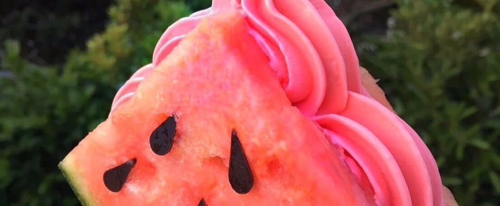 Watermelon Soft Serve at Dominique Ansel Bakery