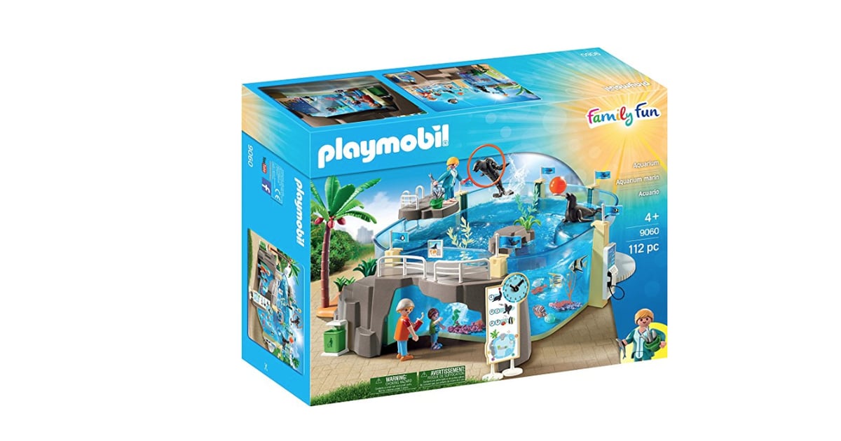 playmobil aquarium building set