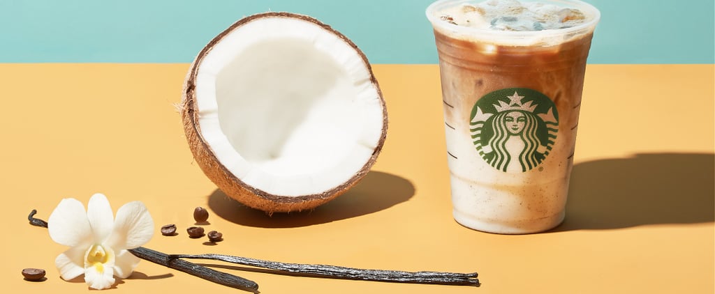Starbucks Salted Cream Cold Foam and Vanilla Coconut Latte