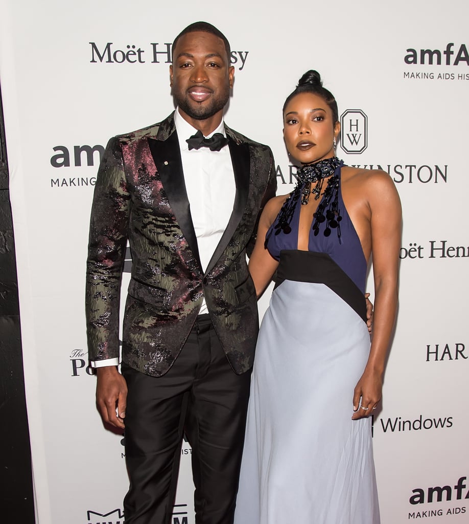 Gabrielle Union and Dwyane Wade amfAR Inspiration Gala 2016