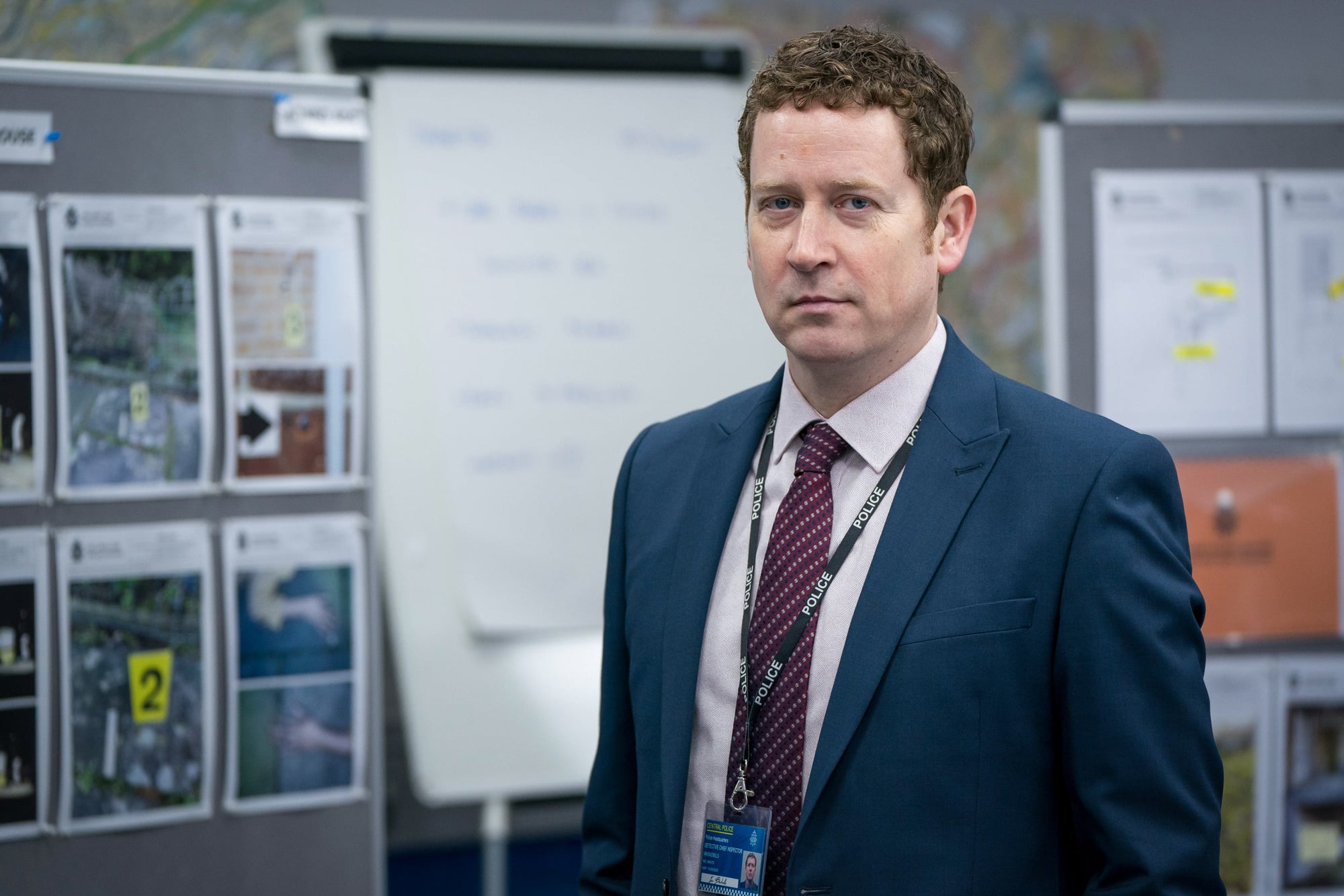 WARNING: Embargoed for publication until 00:00:01 on 23/03/2021 - Programme Name: Line of Duty S6 - TX: n/a - Episode: Line Of Duty - Generics (No. n/a) - Picture Shows: *NOT FOR PUBLICATION UNTIL 00:01HRS, TUESDAY 23rd MARCH, 2021* DCI Ian Buckells (NIGEL BOYLE) - (C) World Productions - Photographer: Steffan Hill