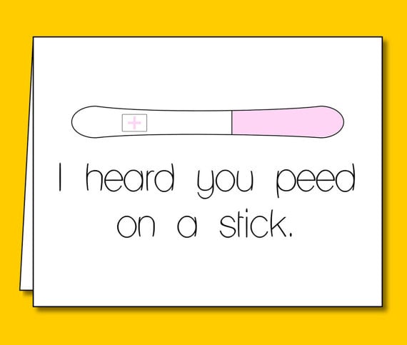 Pregnancy Test Card