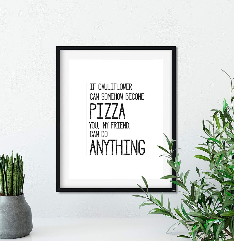 Funny Humourous Home Decor Keto Diet Sign