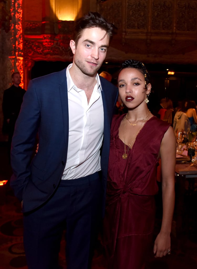 Robert Pattinson and FKA Twigs popped up at the Ace Hotel on Saturday to attend the annual LA Dance Project Gala. Twigs rocked a burgundy dress, while Rob opted for a blue suit. While the couple, who got engaged back in 2015, skipped the red carpet, they did pose for pictures inside. This is the first time we've seen Rob and Twigs at a high-profile event in seven months, though they were spotted sharing a laugh at a West Hollywood hotel and shopping at Opening Ceremony a few weeks ago. Even though it seems they've been keeping a low profile, Twigs recently debuted her Soundtrack 7 film, while Rob is gearing up for the releases of Damsel and Good Time.

    Related:

            
            
                                    
                            

            The Few Times Robert Pattinson and FKA Twigs Have Talked About Each Other Will Make You Swoon