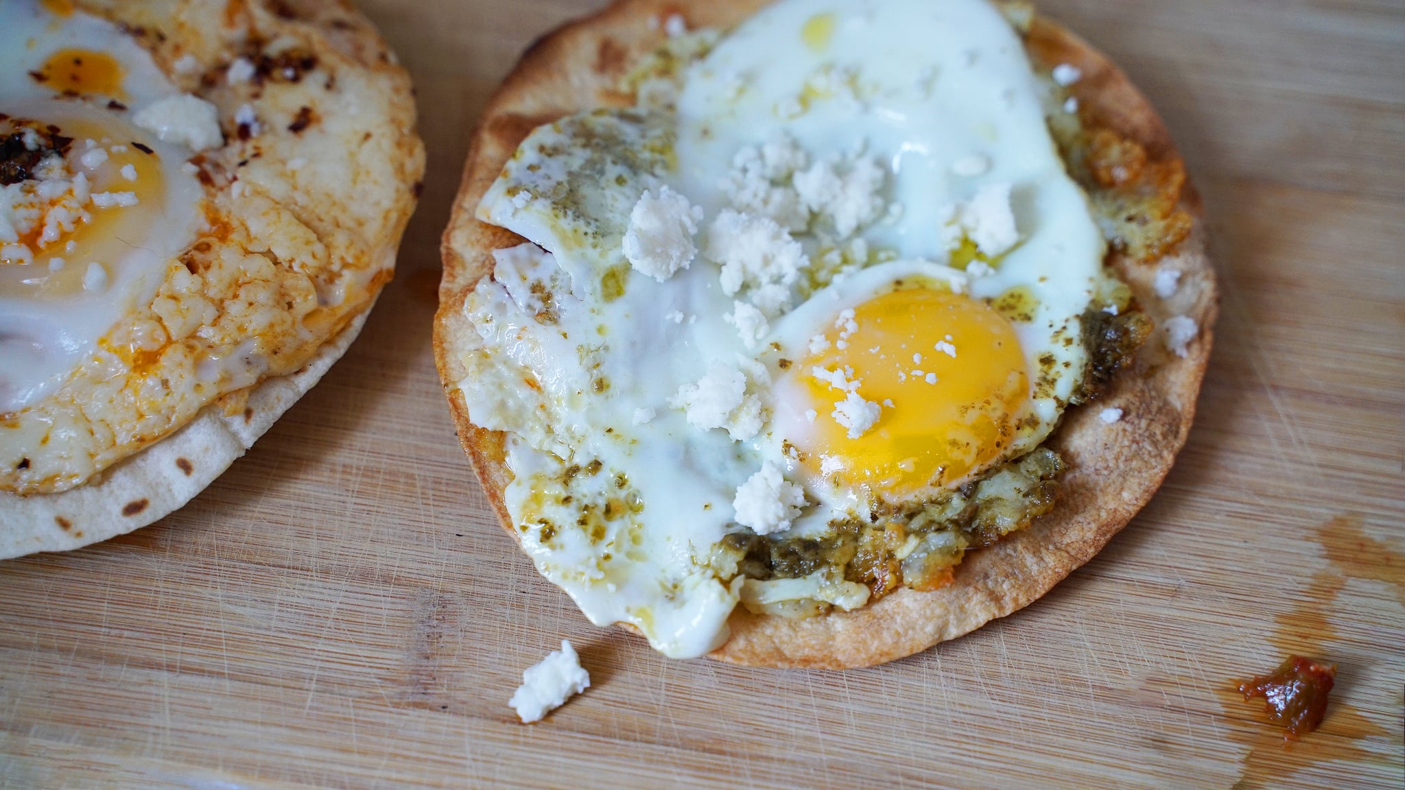 Viral Feta Fried Eggs - The Modern Nonna