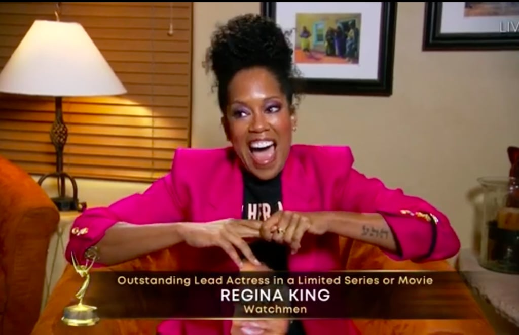 Regina King Wearing a Breonna Taylor T-Shirt