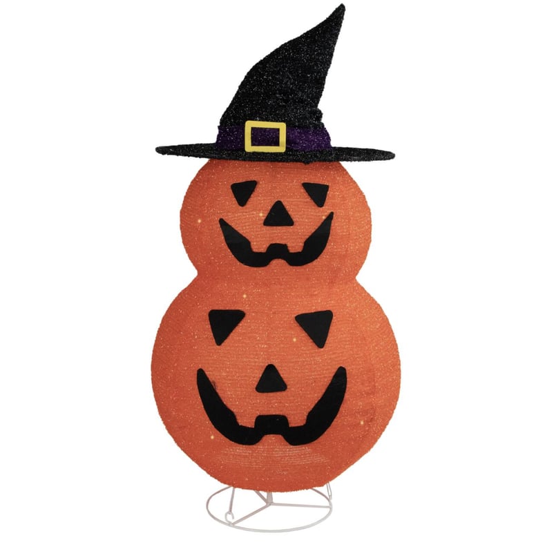Michaels Halloween Decor: 34" Pop-Up Jack-O'-Lanterns With Witch's Hat