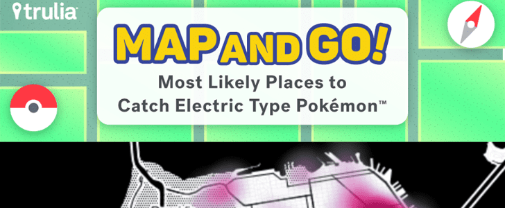 Map of Where to Find Pokémon