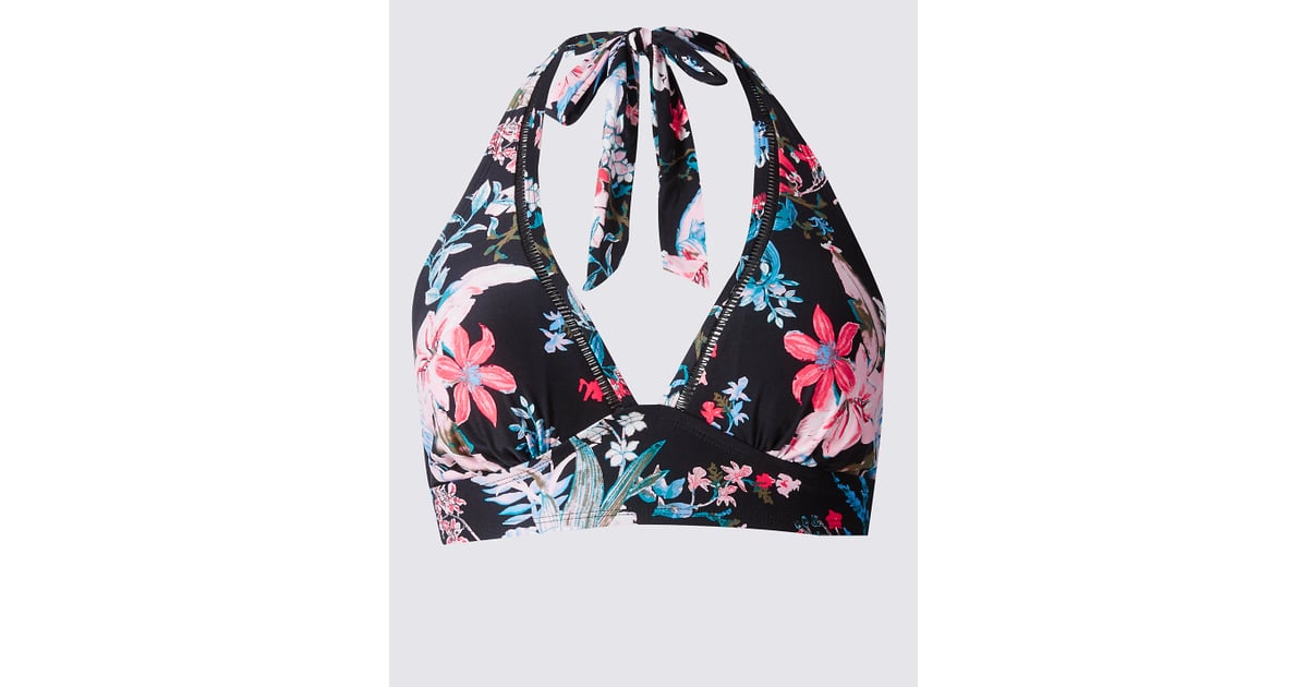 Marks and Spencer Floral Bikini Top | Chrissy Teigen ...