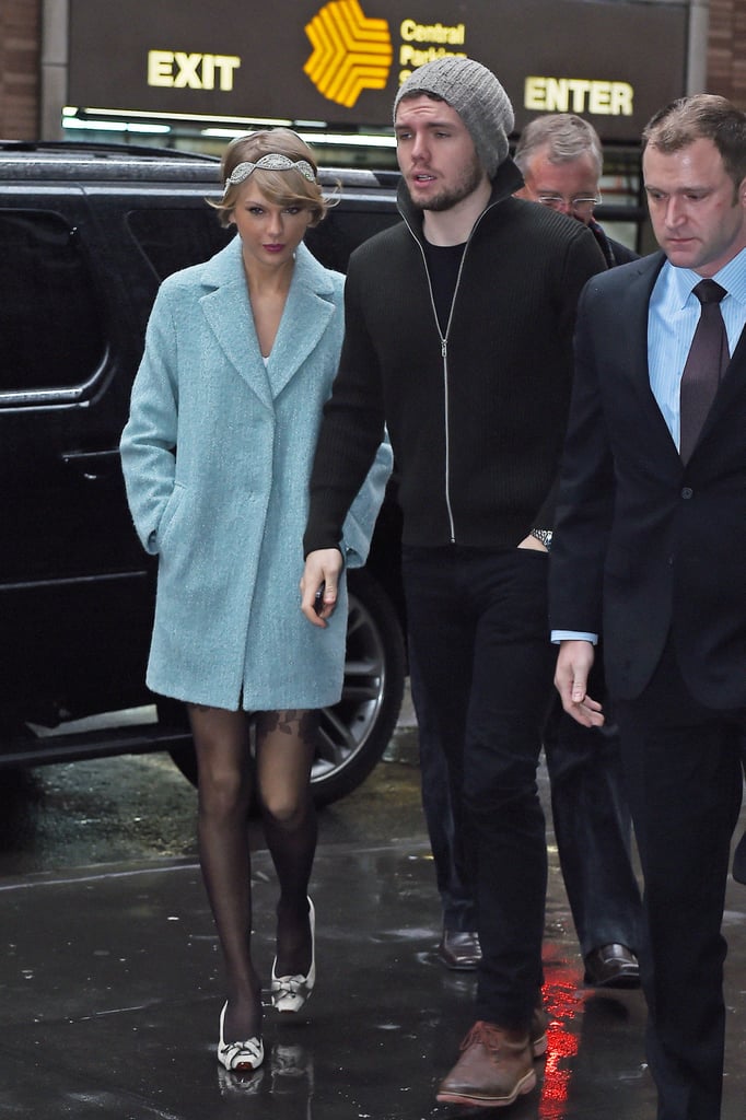 When he had sexy scruff and a cute beanie.