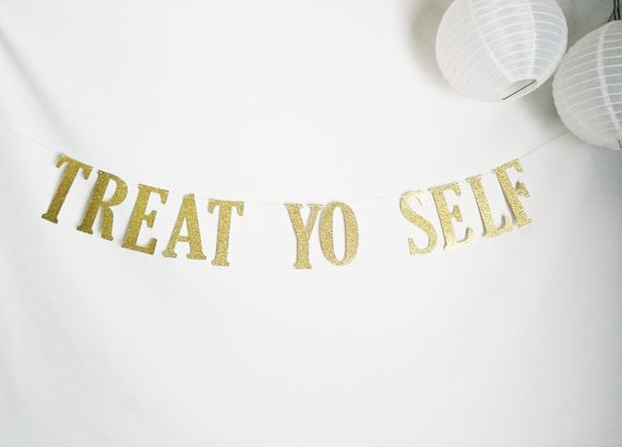 Treay Yo Self Glitter Banner