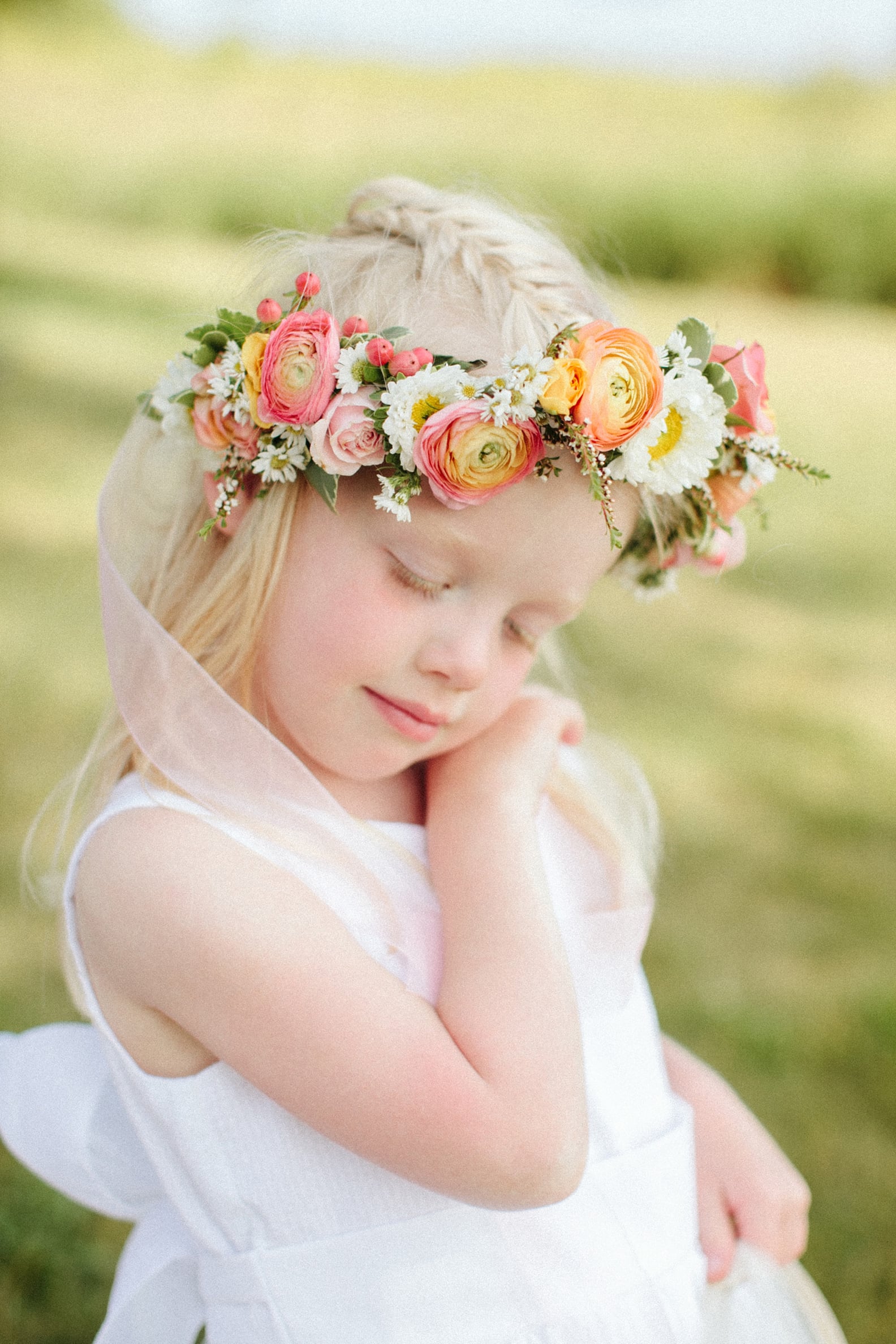 Wedding Flower Crown Ideas For Flower Girls | POPSUGAR Family
