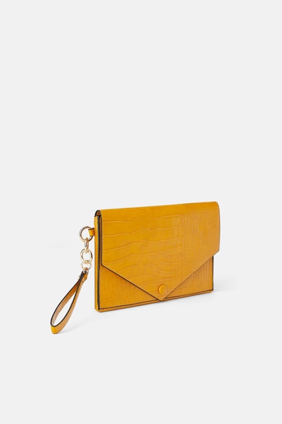 Zara Animal Print Clutch