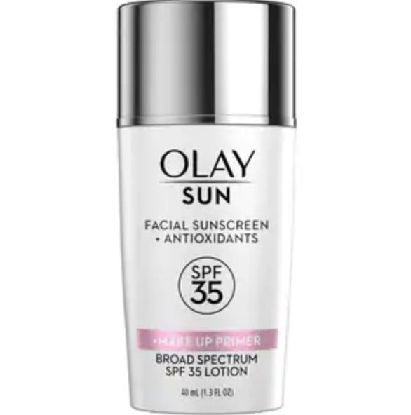 Olay Sun Face Sunscreen Serum and Makeup Primer