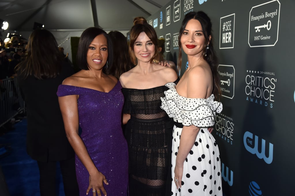 Pictured: Regina King, Linda Cardellini, and Olivia Munn