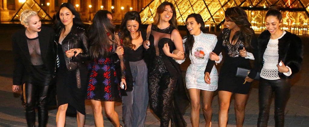 Kim Kardashian's Bachelorette Party in Paris