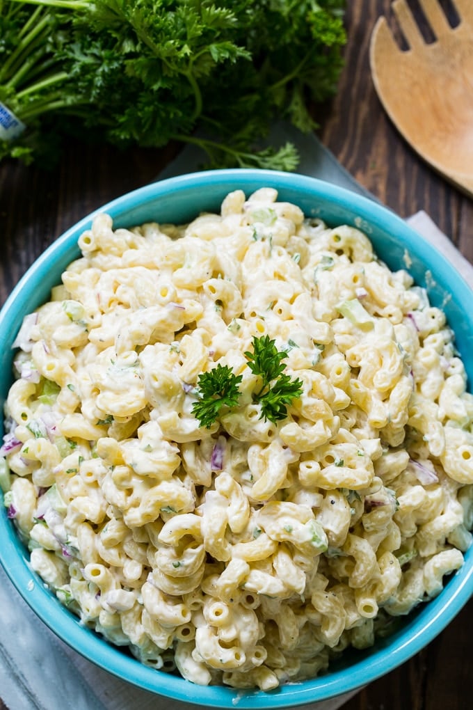 easy macaroni salad recipe with mayo