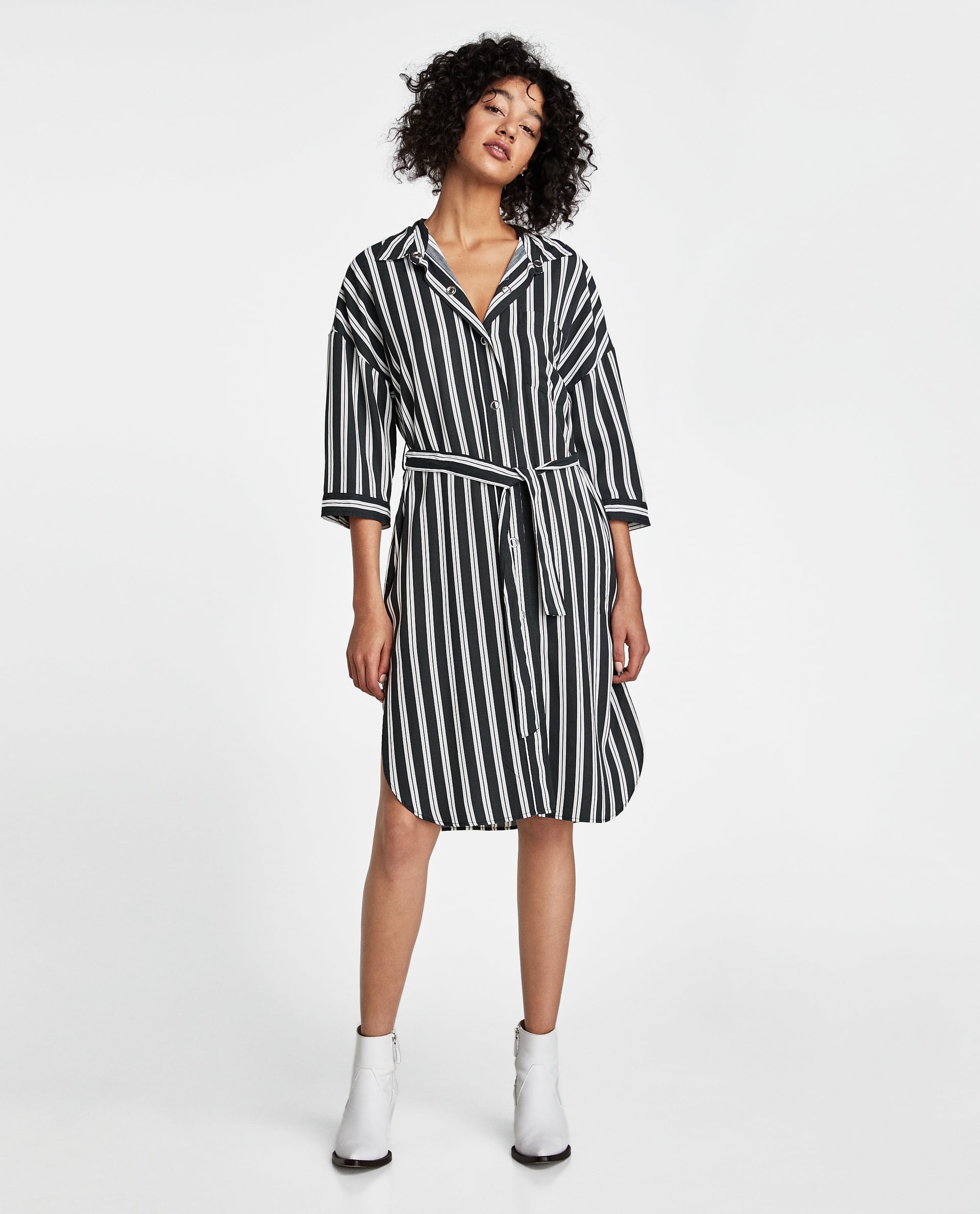 Zara tencel dress sales