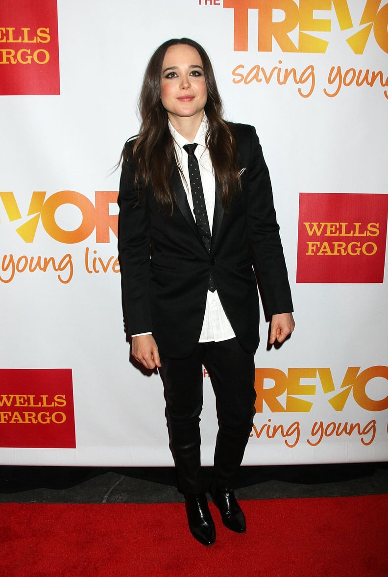 Ellen Page at the TrevorLive NY Benefit in 2014