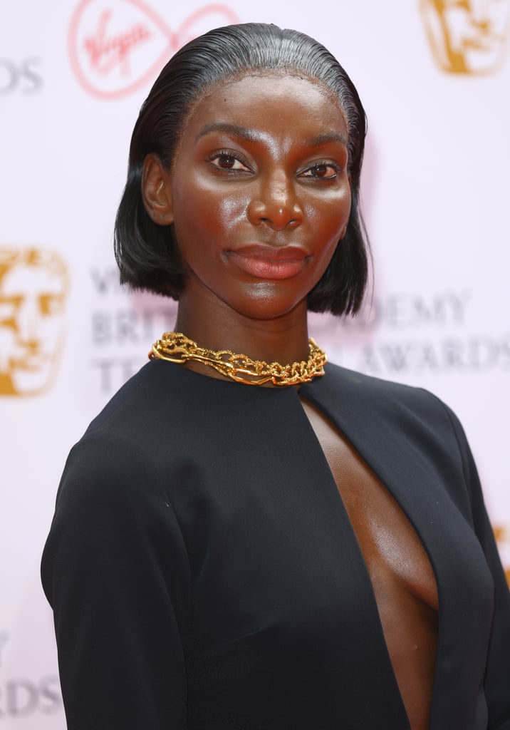 Michaela Coel's Slicked-Back Bob at the BAFTA TV Awards 2021