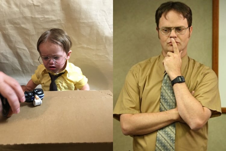 Distraught Dwight Schrute