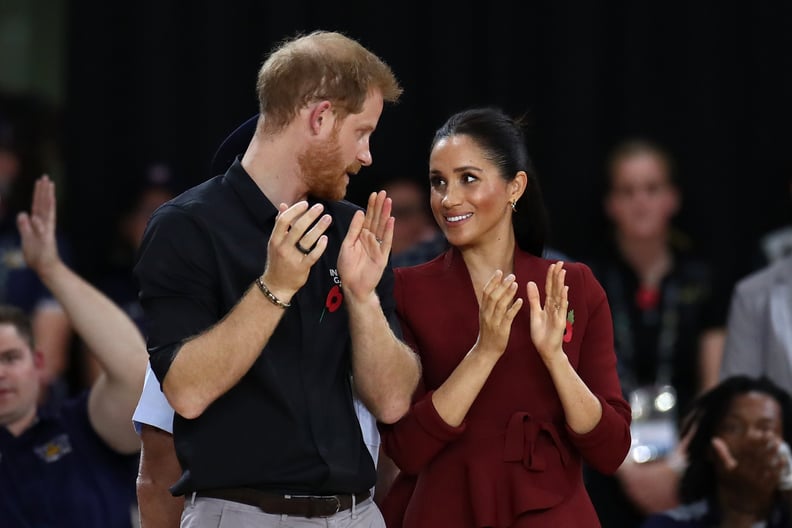 Prince Harry and Meghan Markle at the 2018 Invictus Games