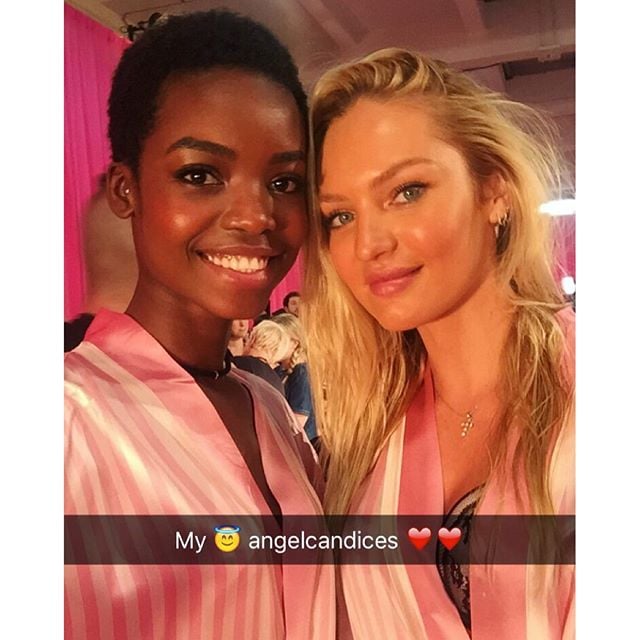 Maria Borges Victorias secret black models