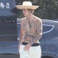 Justin Bieber Ditches His Shirt — and 1 of His Shoes — While Hiking With Friends in Malibu