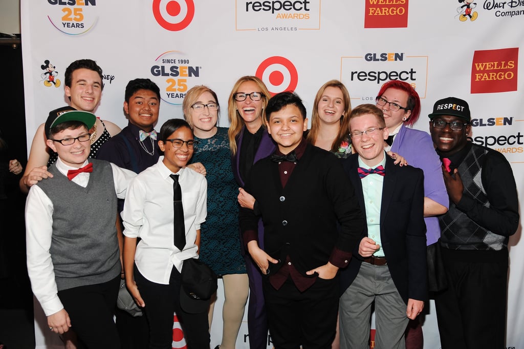 Julia Roberts at GLSEN Respect Awards in LA 2015