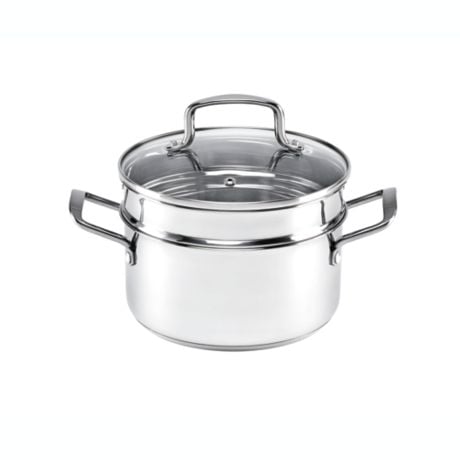 Our Table 3 qt. Stainless Steel Covered Soup Pot