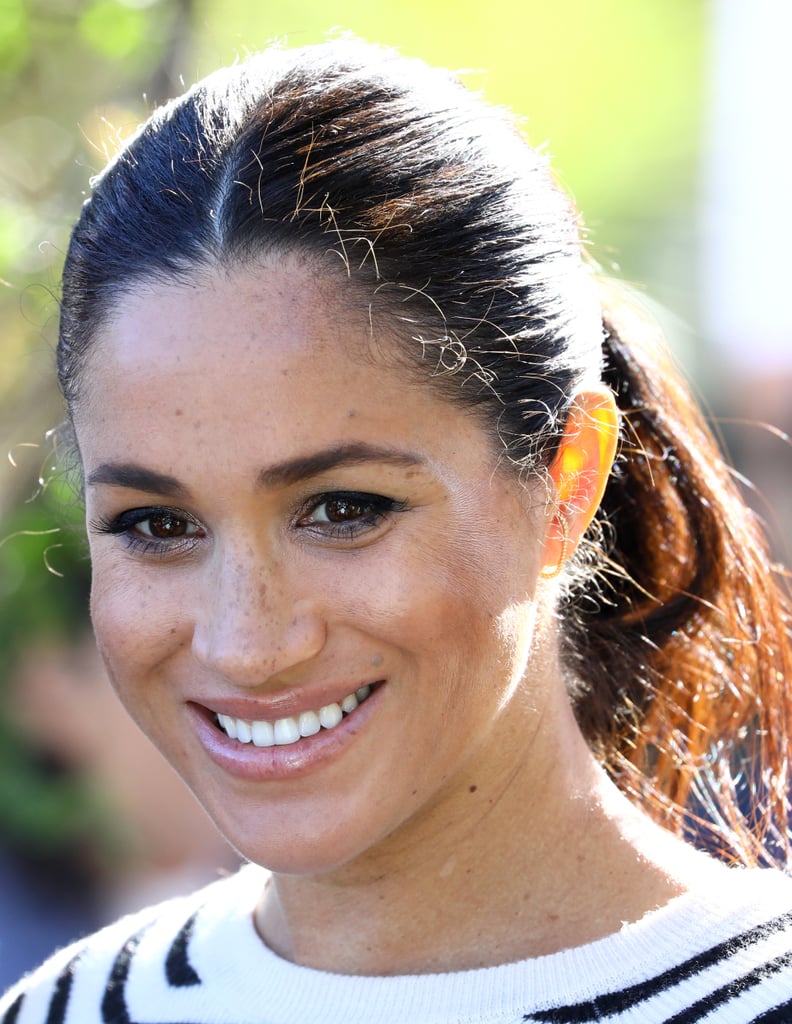 Meghan and Harry With Horses on Morocco Tour February 2019