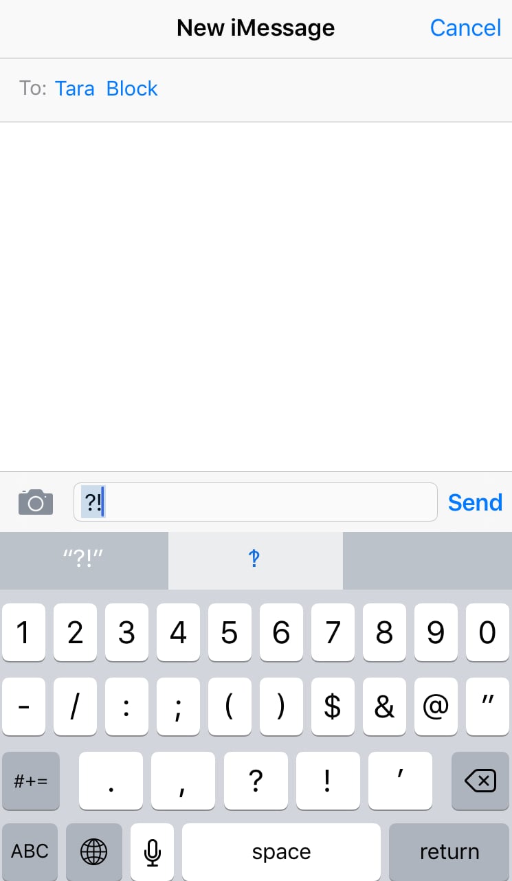 Now it's time to use the shortcut!