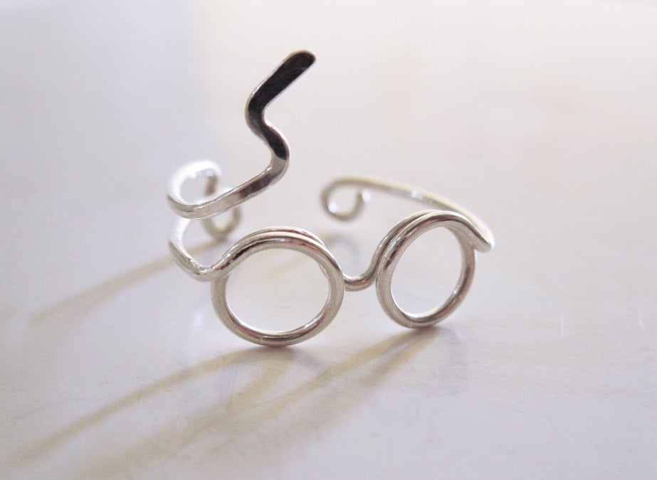 Harry Potter Glasses Ring ($25)