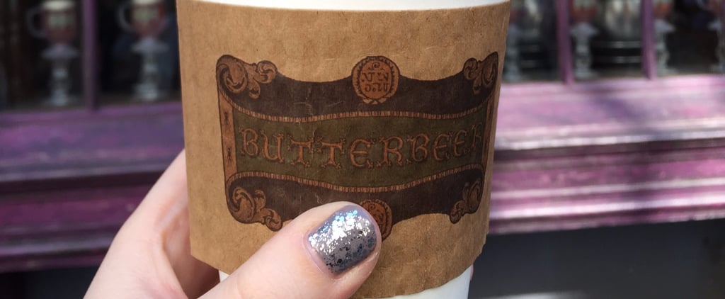 Hot Butterbeer at Harry Potter World Hollywood
