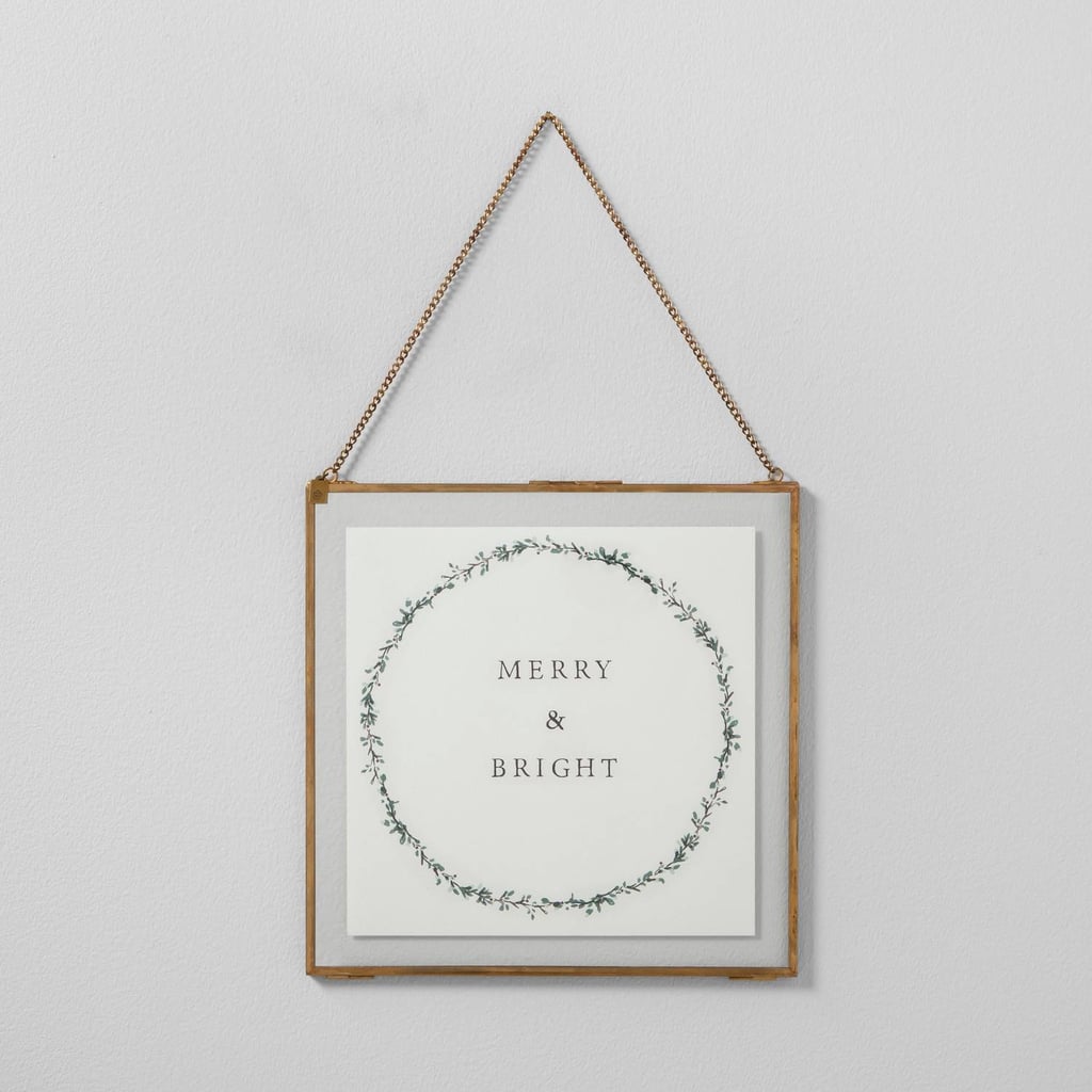 Hearth & Hand With Magnolia Merry and Bright Framed Wall Art